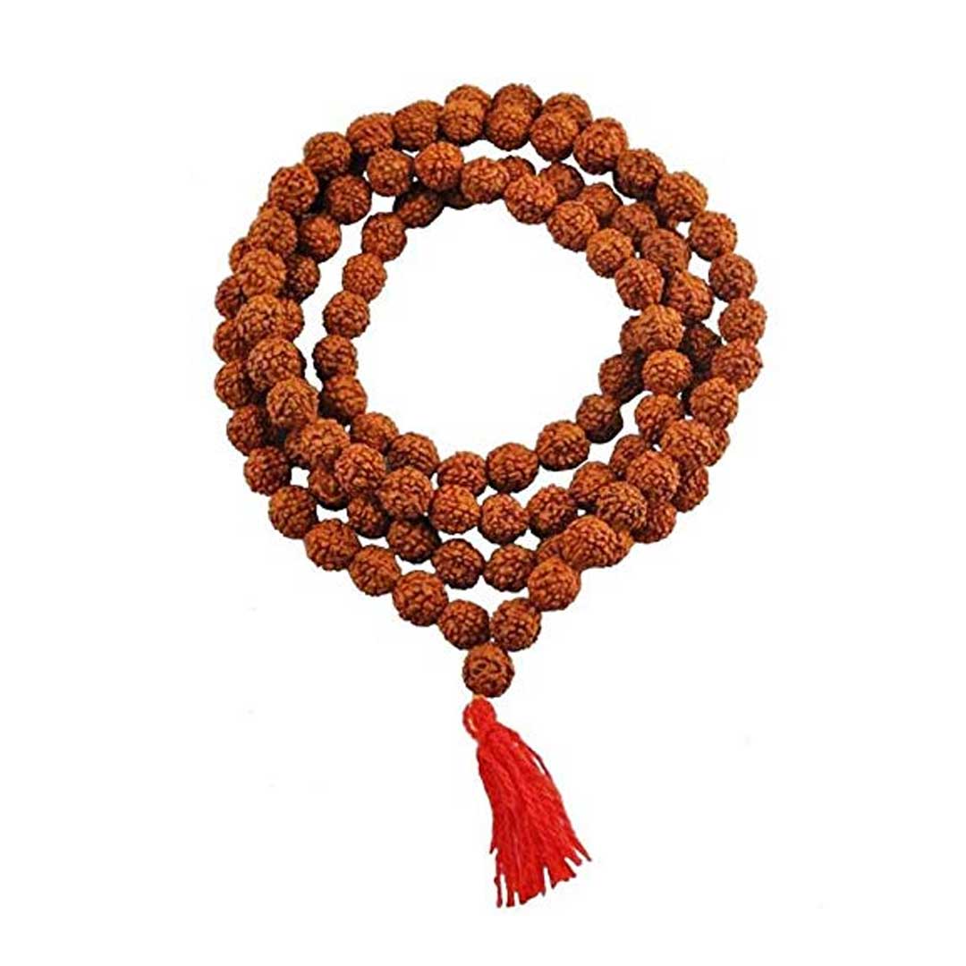 5 Mukhi Rudraksha Mala for Peace, Protection & Spiritual Growth
