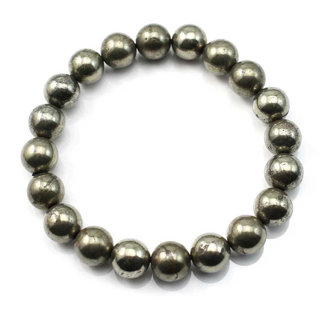Pyrite Bracelet – Wealth, Protection & Confidence Booster